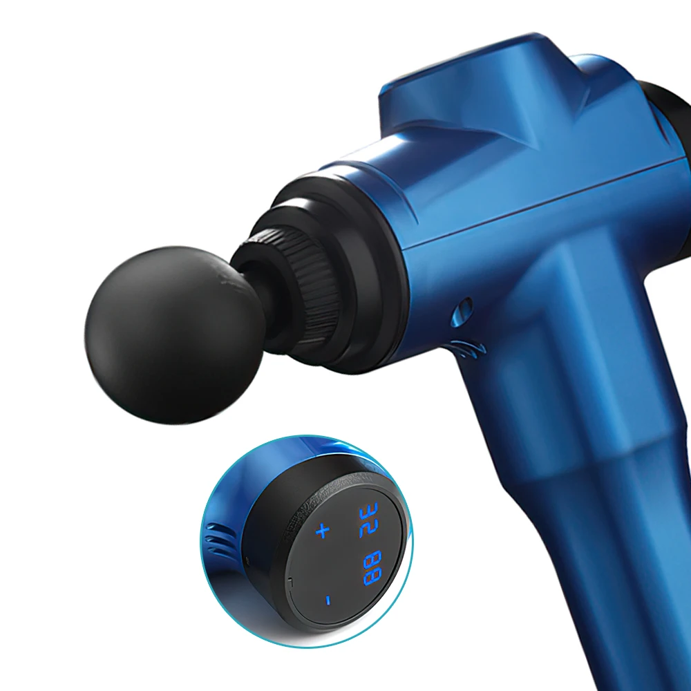 DIOZO массаж мышц тела пистолет 32 шестерни ЖК дисплей Электрический расслабляющий