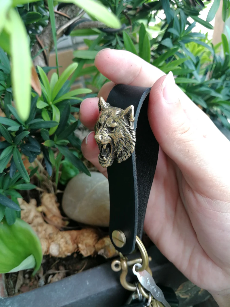 Очень красивый латунный брелок для ключей ручной работы 1 комплект|Пряжки и