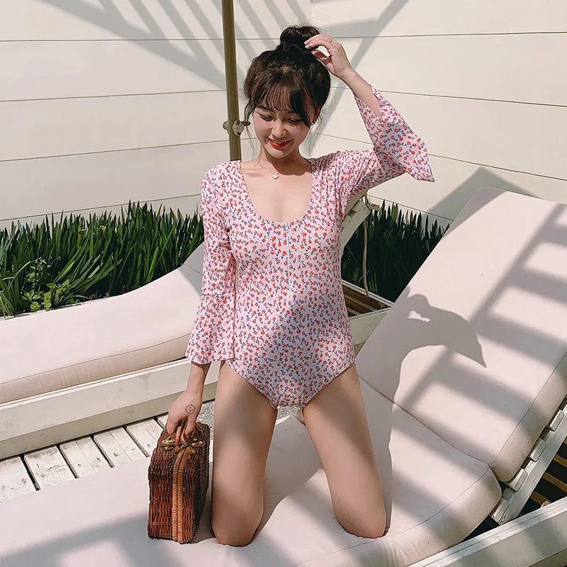 Купальник 2019 модная женская летняя одежда для серфинга девушек Рашгард длинный