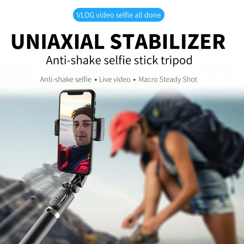 Ручной шарнирный стабилизатор FANGTUOSI селфи палка держатель для смартфона