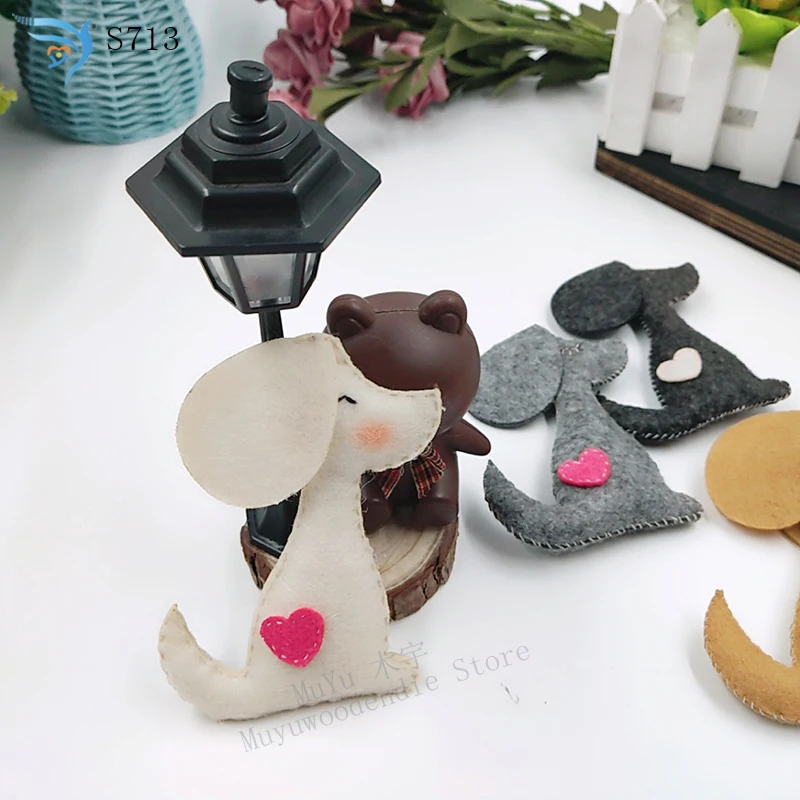 Маленькая собака новая деревянная форма для скрапбукинга Thickness 15.8mm|Вырубные