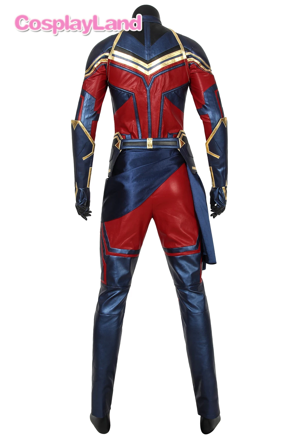 Мстители 4 эндигра Марвел Капитан костюмы косплей костюмы на Хэллоуин Carol Danvers реквизит косплей костюм Необычный кожаный комбинезон