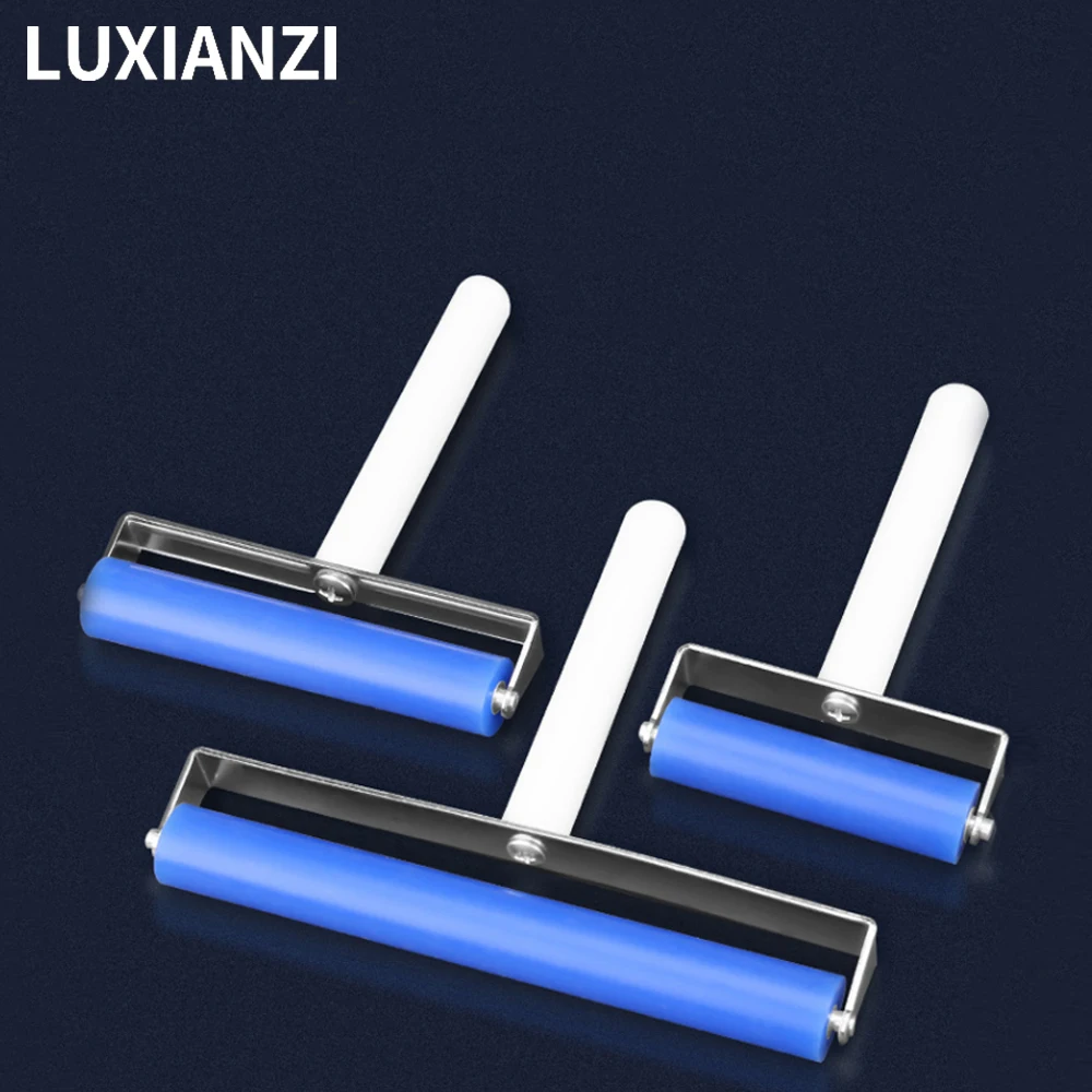 LUXIANZI Anti-static Silicone Roller Tool For Phone Tablet Laptop Screen Film Pasting LCD OCA Polarizing Tool 6/7/10/15/20 cm