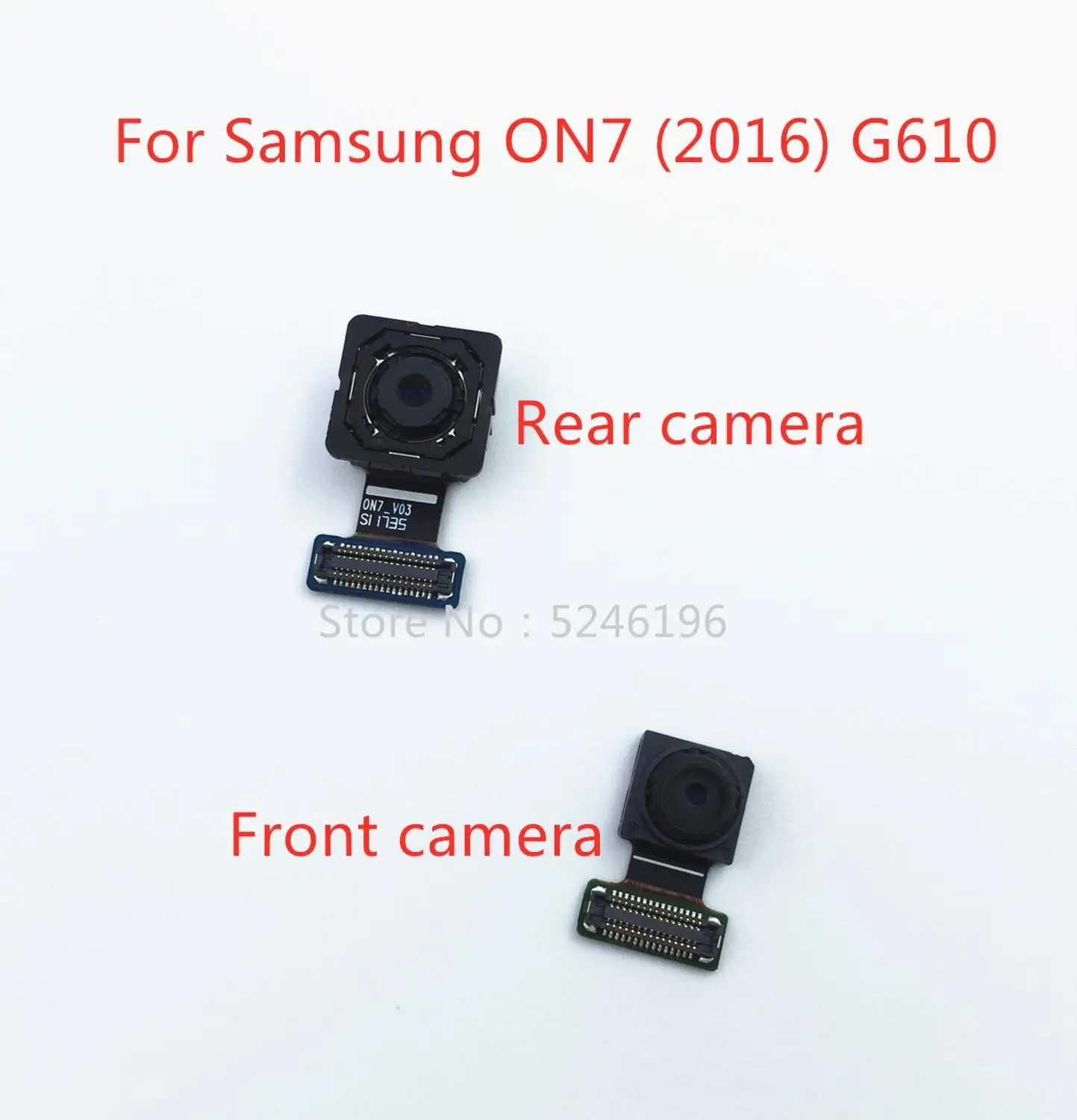 Запасные части для Samsung Galaxy ON7 (2016) G610 G610F модуль основной задней камеры передней