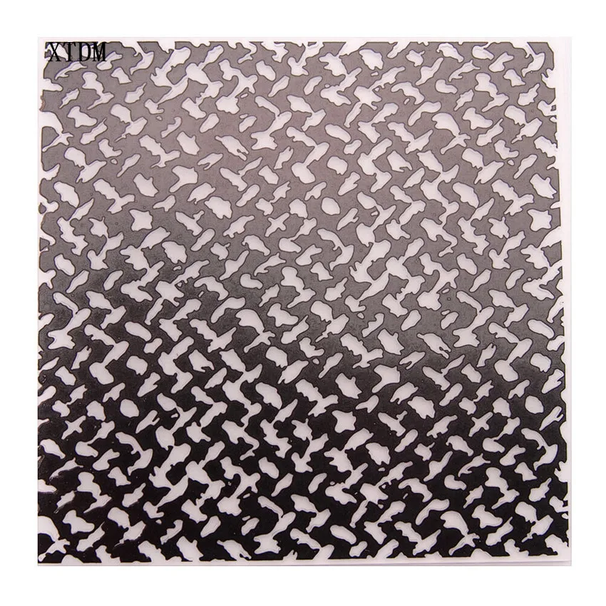 15x15cm The black spot Birthday wreath Embossing folders Plastic Scrapbooking DIY Template Fondant Cake Photo Album Card Making | Дом и сад