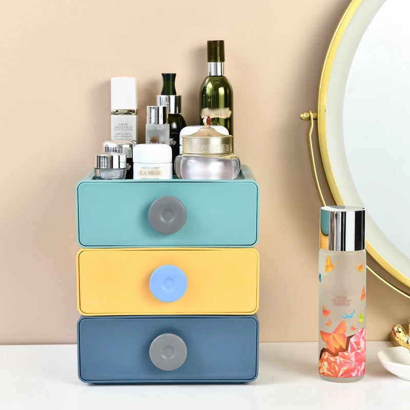 Ящик для хранения офисный стол Штабелируемый ящик бытовой многофункциональный