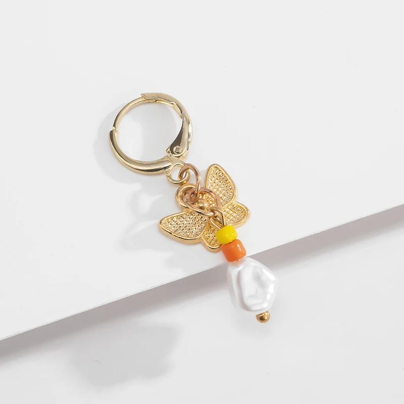 

Fashion Women Earrings Personality Simple Luxury Small Clear Earrings Retro Suit Butterfly Earrings Lady Gift Hot Sale