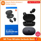 Оригинальные наушники Xiaomi Redmi Airdots 2 TWS Bluetooth 5,0, оригинальные беспроводные наушники-вкладыши Xiaomi True Wireless, базовый 2 игровой режим, автоматическое соединение