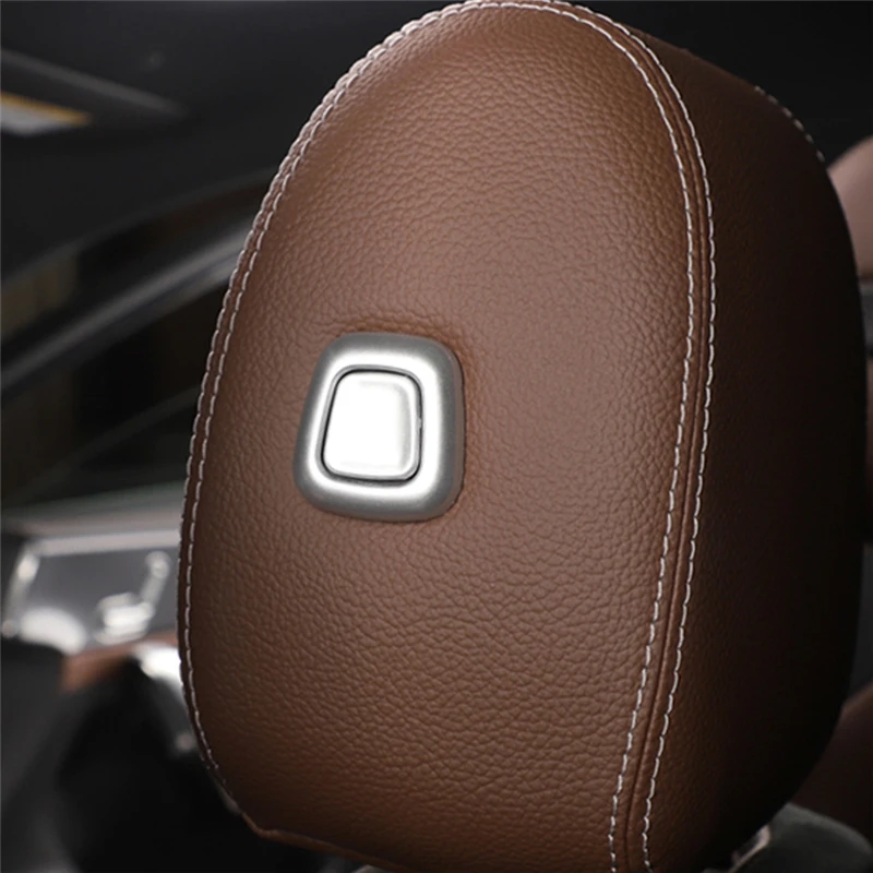 Carманго для Mersedes-benz A Class W177 V177 авто подушка Кнопка регулировки накладка наклейка Рамка аксессуары для интерьера