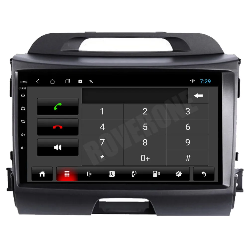 Автомагнитола для Kia Sportage R мультимедийный проигрыватель с четырехъядерным