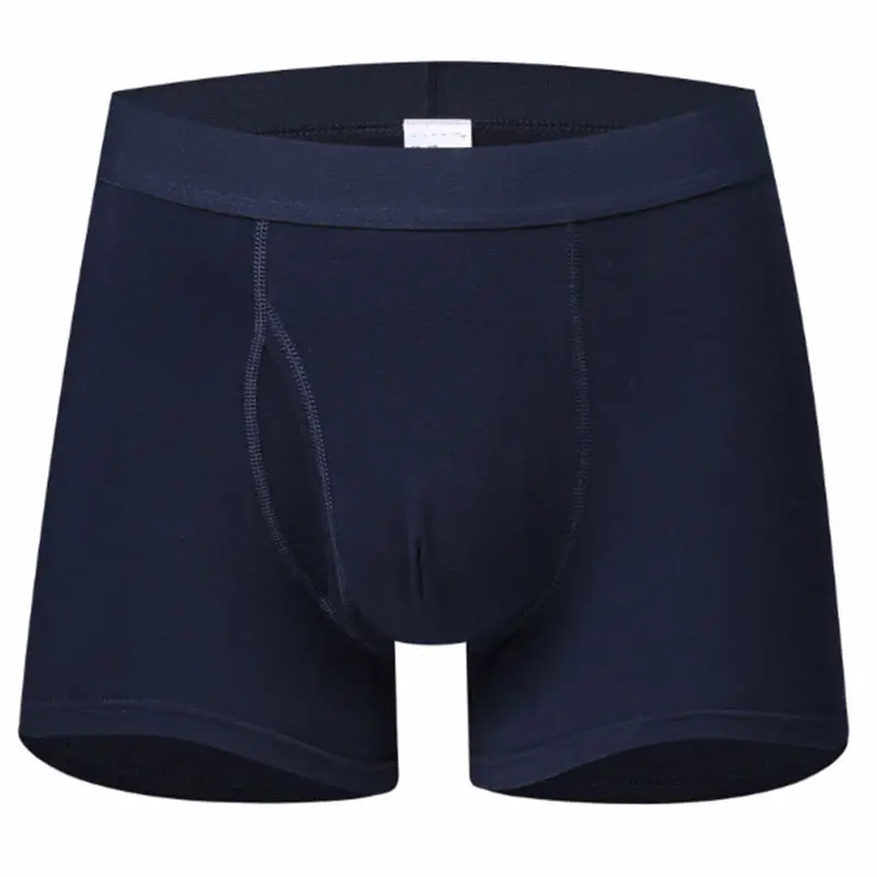 6Pcs/Bag Lycra Cotton Softness Boxer Shorts Mens Open Side Design Knickers Male Comfortable And Fitting Underpants