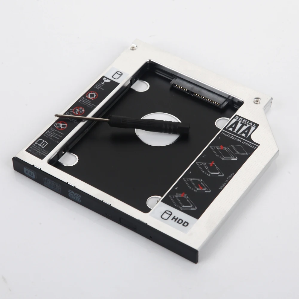 9 5 мм 2nd жесткий диск SSD Оптический Защитный Контейнер для устройств считывания и