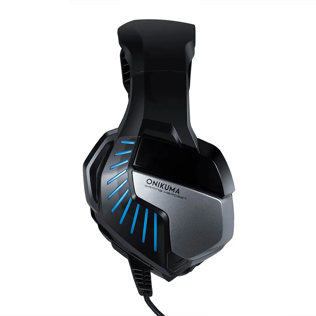 Наушники проводные Onikuma K5 Pro Shocking Bass Игровые наушники с микрофоном гарнитура наушники fone de ouvido auriculares