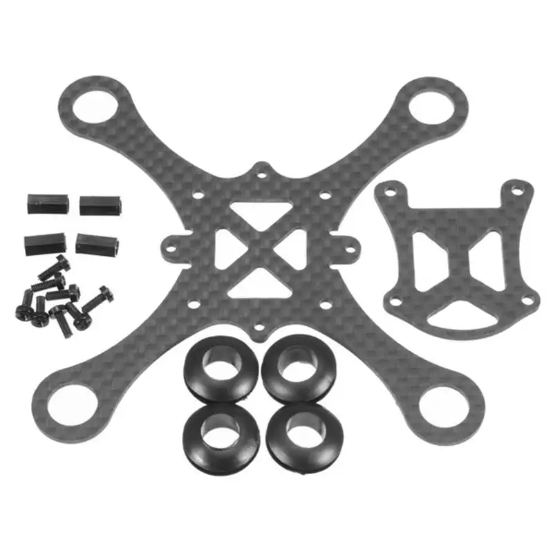 Happymodel DIY микро FPV Радиоуправляемый квадрокоптер 100 мм набор с матовой рамкой поддержка 8520 бессердечных щеток двигатель Радиоуправляемый квадрокоптер Дрон Whoop