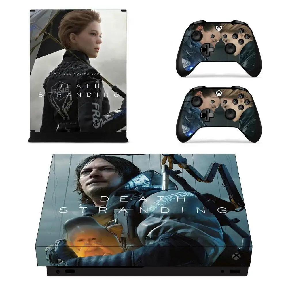 Наклейка для Xbox One X Viny с надписью &quotDeath Stranding&quot Pegatina one пульт дистанционного