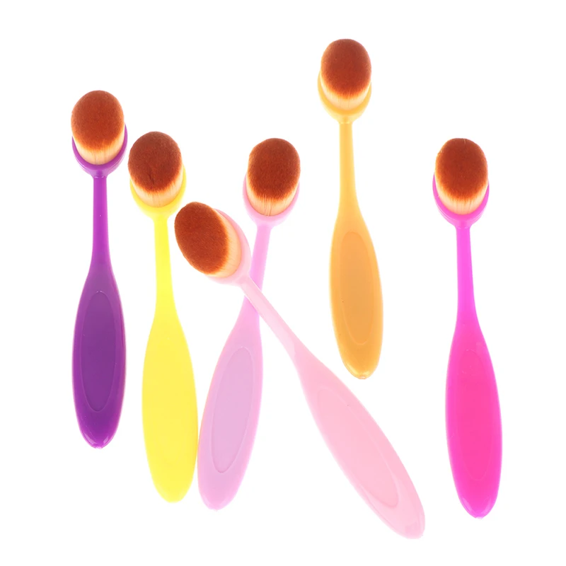 1 шт. Зубная щётка тональный крем для лица кисти рисования картин макияжные