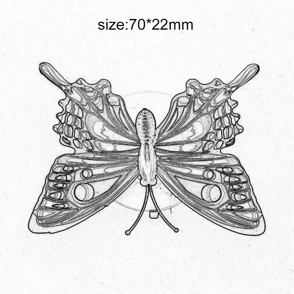 

LED Night Light Butterfly LED Night Light Lamp with Colorful Changing for Home Room Party Desk Wall Decor