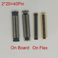 2pcs 40pin lcd display fpc connector on board for huawei honor 9 lite mate 10 lite v10 enjoy play 7x 7s screen flex plug port