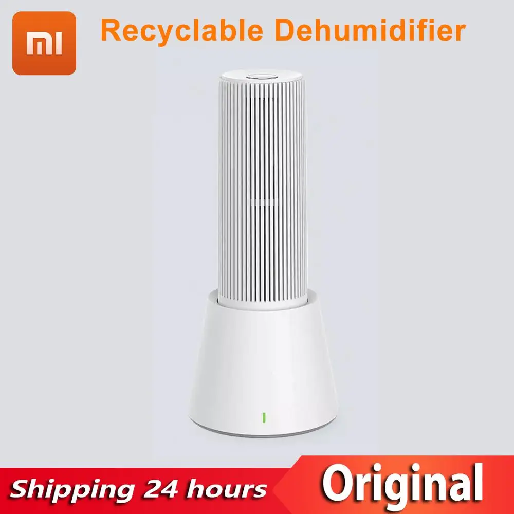 

XIAOMI MIJIA Hysure recyclable Mini Dehumidifier for home Dehumidifier silent bedroom basement air moisture absorber