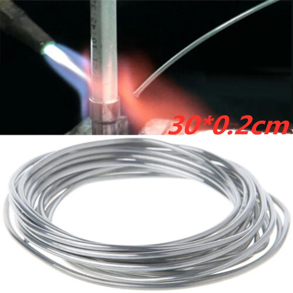 Алюминиевый сварочный пруток 1 рулон 30*0 2 см медный алюминиевый сердечник для