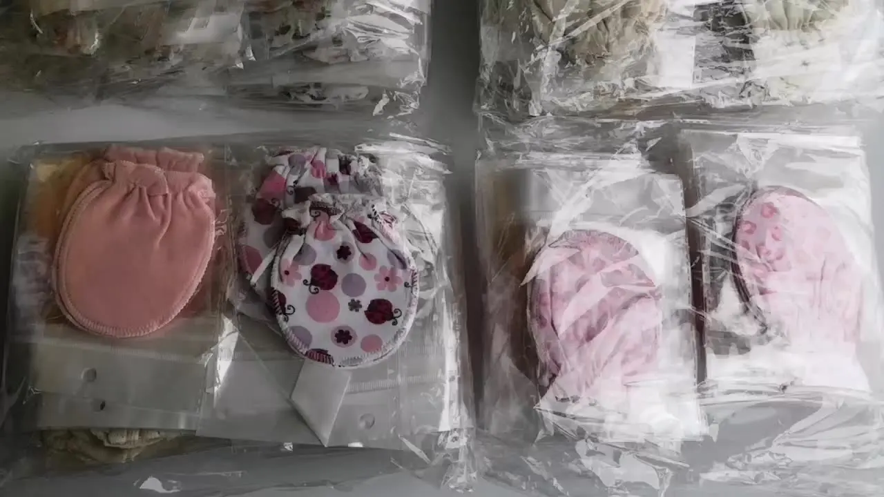 

Новые детские варежки из 100% хлопка