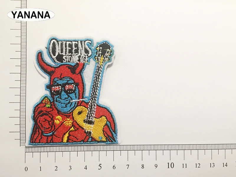 Значки-нашивки рок-группы вышитая аппликация Приклеивание утюгом Значки для