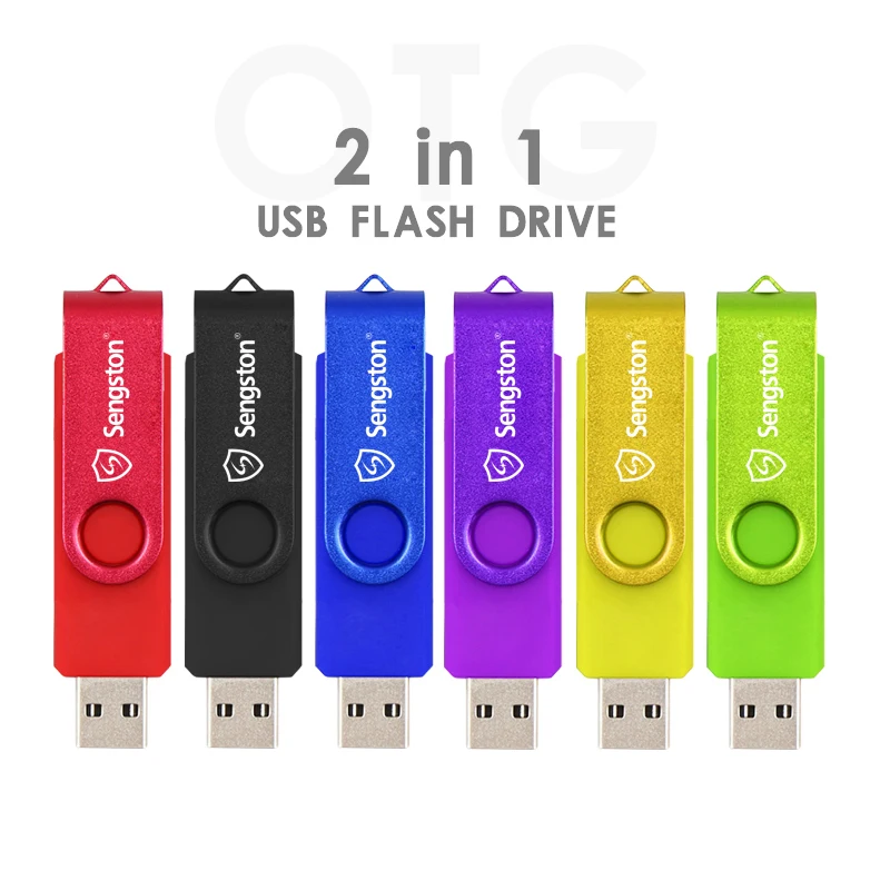 Sengston 2 в 1 USB флеш накопитель OTG Android 0 карта памяти|USB флэш-накопители| |