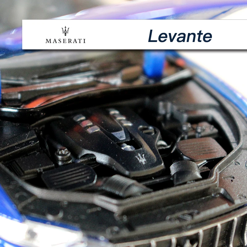 Модель автомобиля WELLY 1:24 Maserati Levante из сплава декоративная коллекция игрушечные