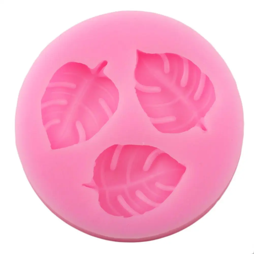 Тропические листья силиконовые формы черепаха лист ребенка день рождения