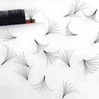 Ресницы для наращивания Abonnie, искусственная норка, автоматическое быстрое наращивание ресниц