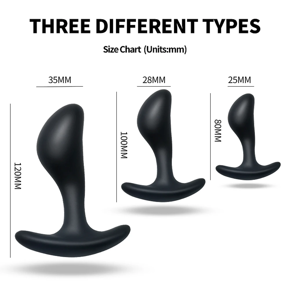 3PCS/set Butt Plug Anal Vagina Prostate Massager Sex Toyes For Gay Man Dildo Adult Eortic Products Shop | Красота и здоровье