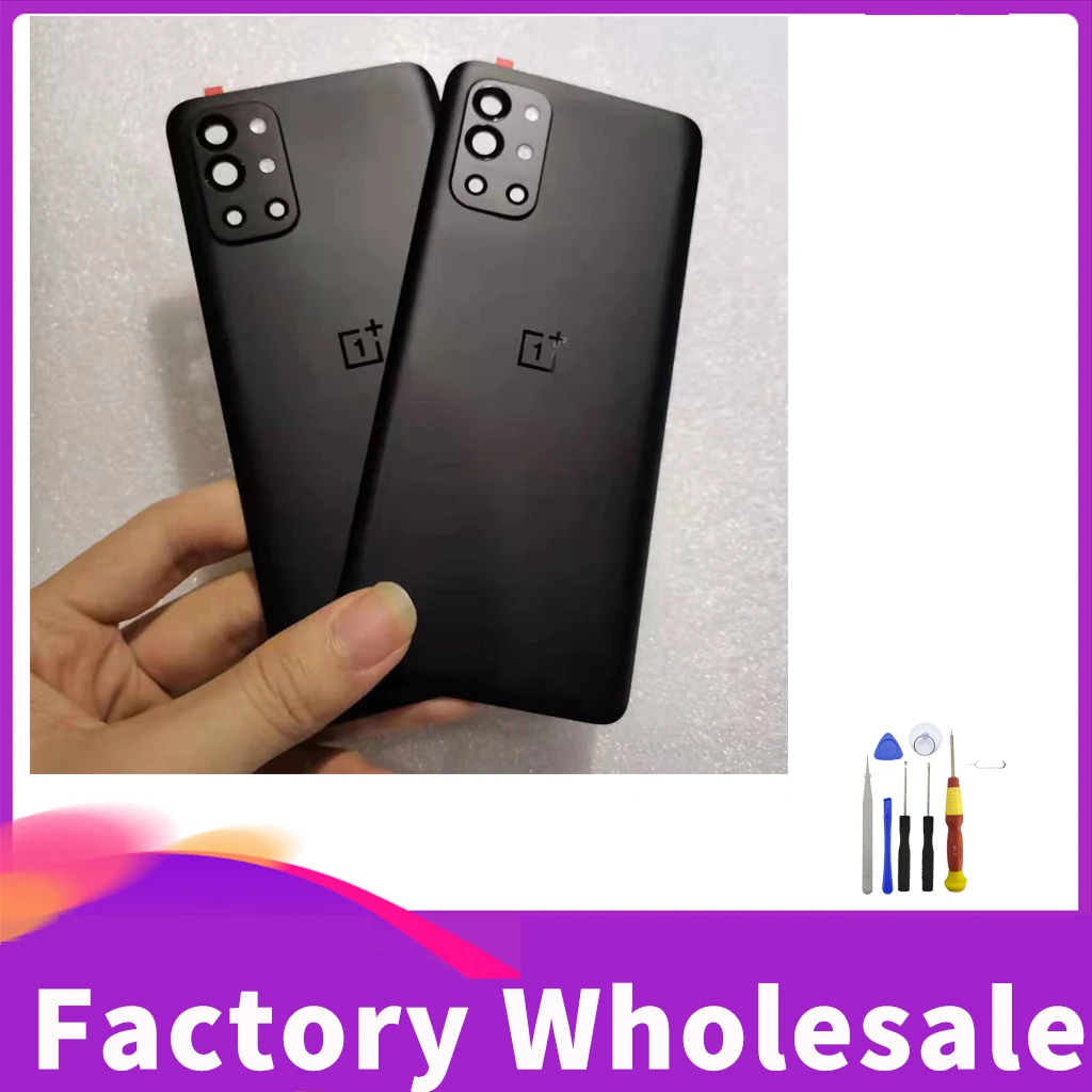 Оригинальная задняя крышка батарейного отсека для OnePlus 9R заднее стекло Oneplus