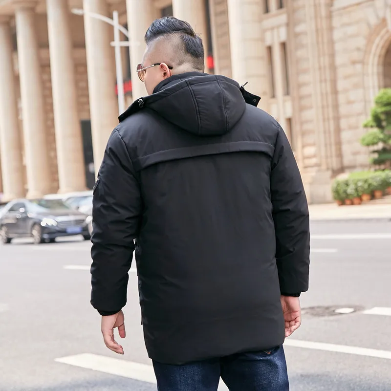 Новое поступление камуфляжный пуховик с капюшоном Мужская модная Толстая