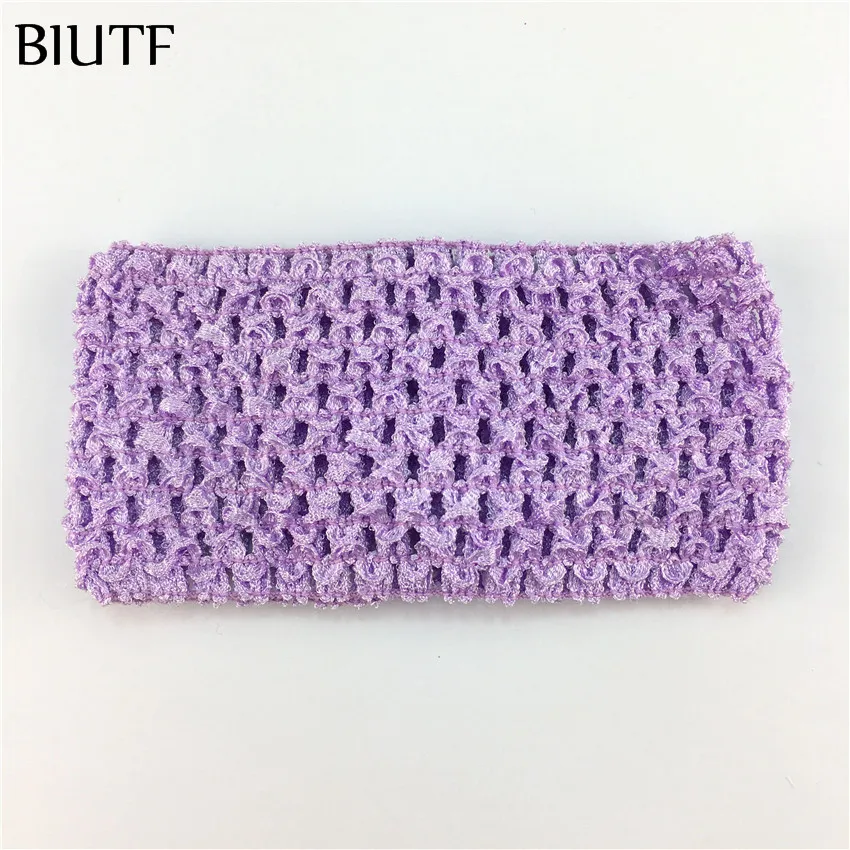 10 шт./лот 7 см широкий вязаный крючком эластичный ободок вафельный аксессуары для