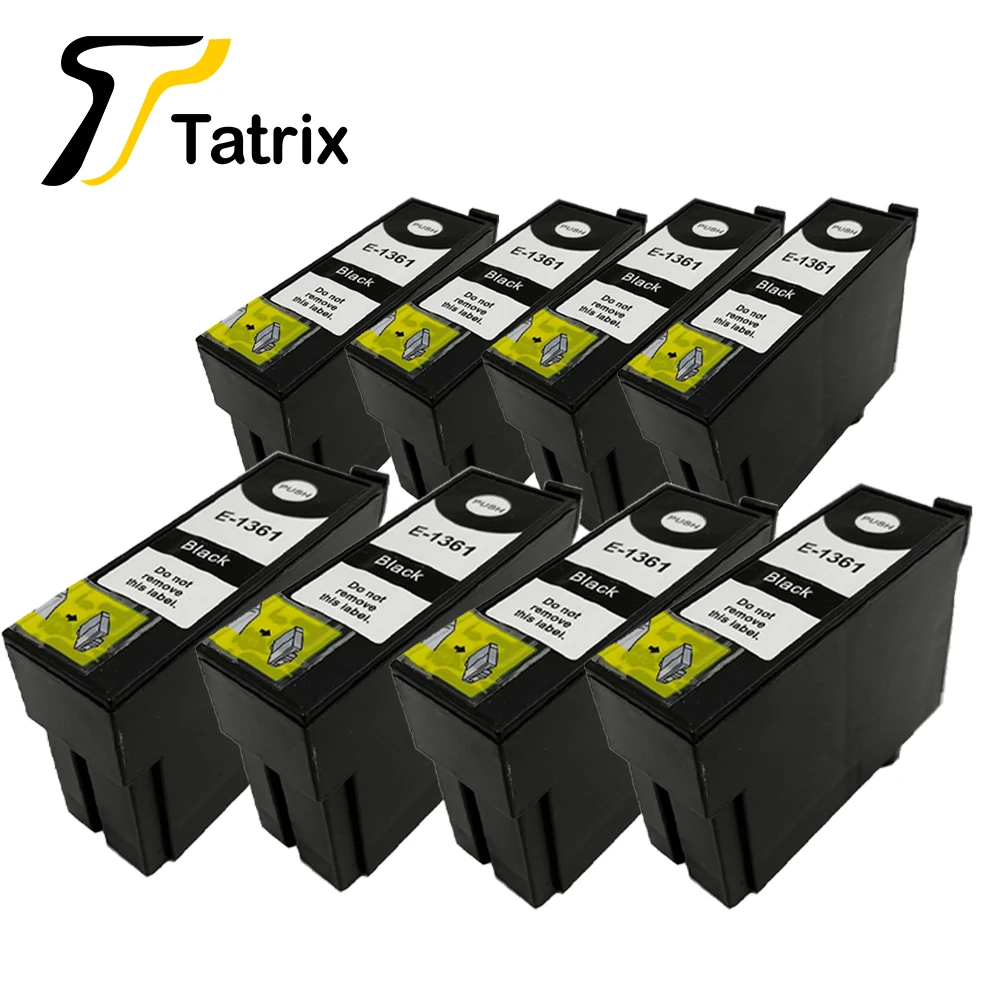 Tatrix 8PCS T1361 Compatible Ink Cartridge For Epson Workforce K101 K201 K301 inkjet printer | Компьютеры и офис