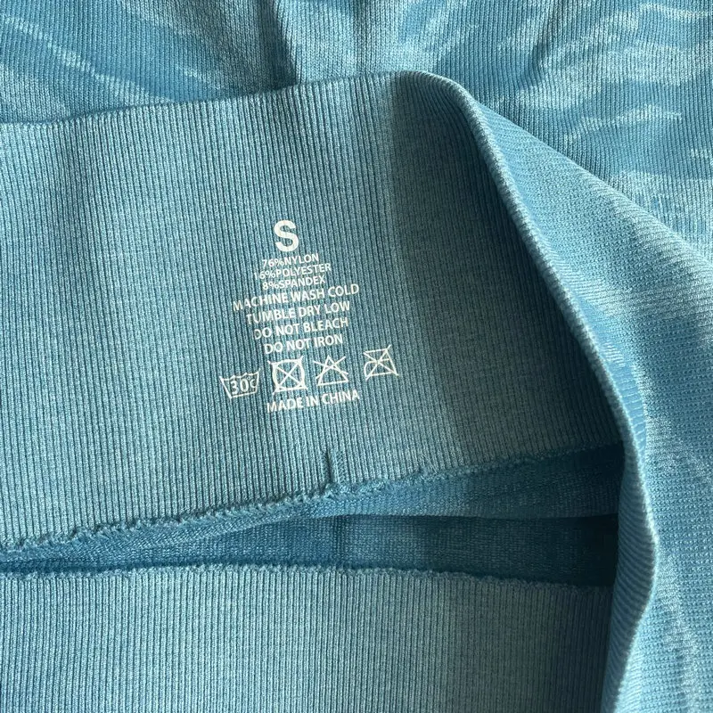 Леггинсы женские бесшовные камуфляжные с высокой талией для занятий спортом |