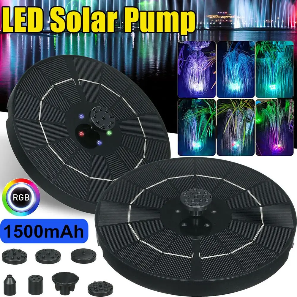 Светодиодный фонарик на солнечной батарее флуоресцентный сад фонтан бассейн
