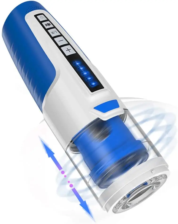 Автоматическая поршневая телескопическая ротация мастурбатор для мужской