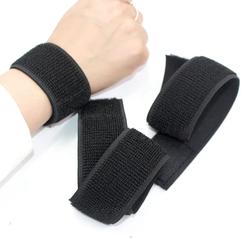 5pcs/lot 50mm nylon elastic band velcros strap self adhesive fastener belt ties bundle sticky Wristband Wrist Wraps Bandages | Дом и сад