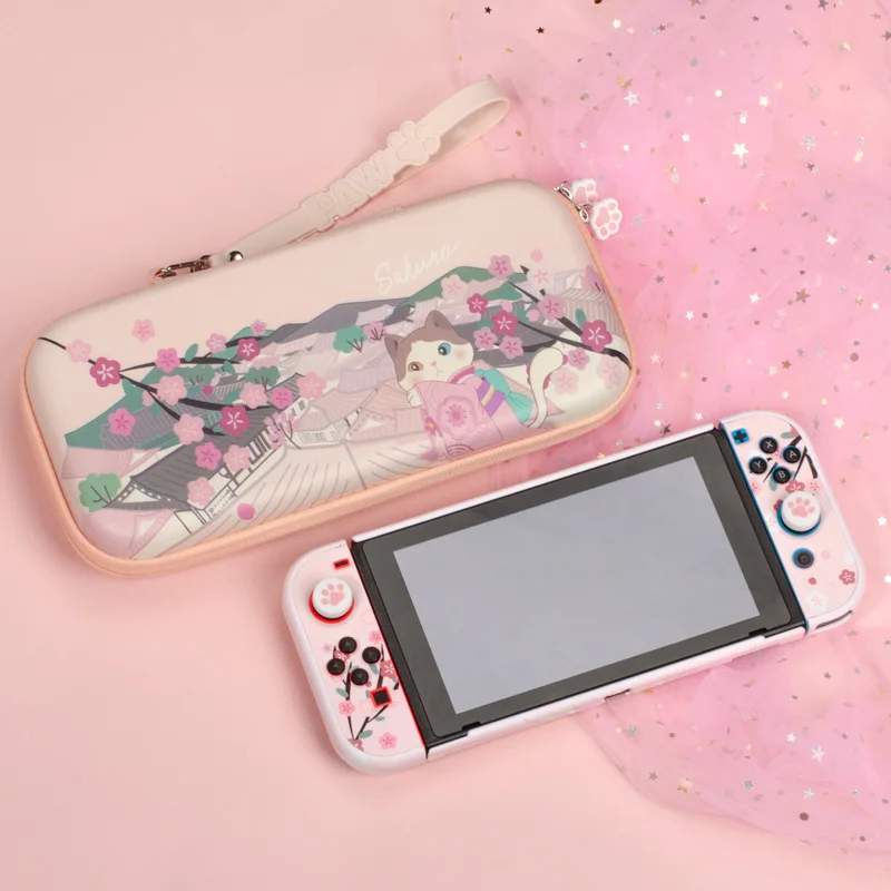 Сумка Sakura Cat защитный чехол с переключателем для переноски водонепроницаемый ПУ