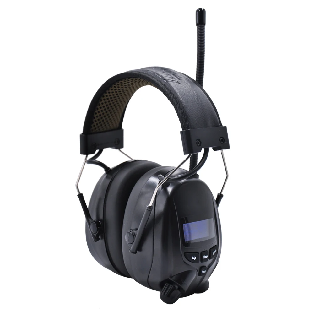Защита для слуха, 25 дБ, Bluetooth DAB+/FM радио, наушники, Электронная защита для ушей, Bluetooth наушники, защита для ушей