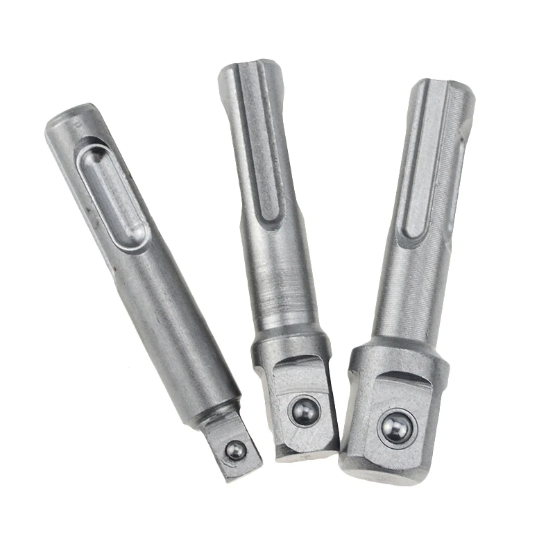 Набор ударных насадок для дрели 3 шт. переходник с шестигранным хвостовиком 3/8