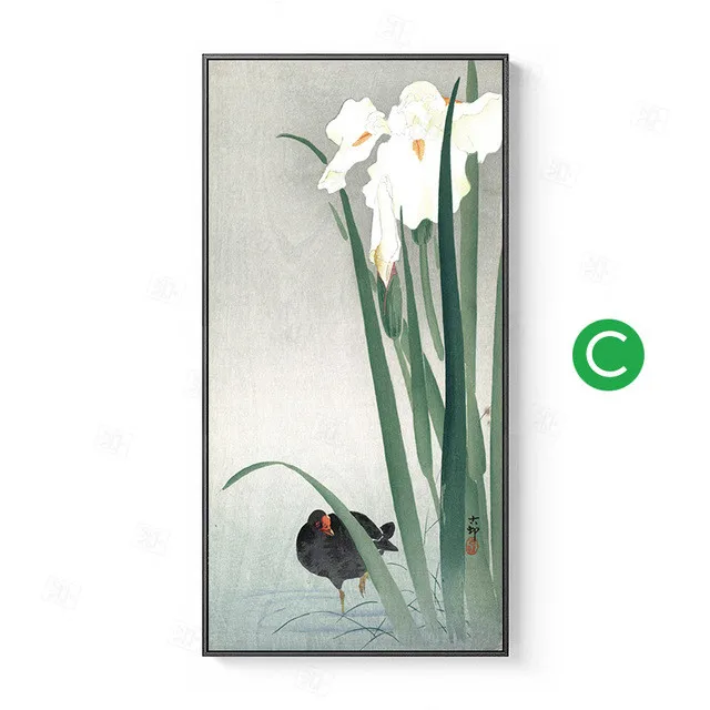 

Chinese Style Flowers and Bird Painting Bird Singing On Plum Blossom Artistic Beauty Picture Canvas Posters for Home Decoration