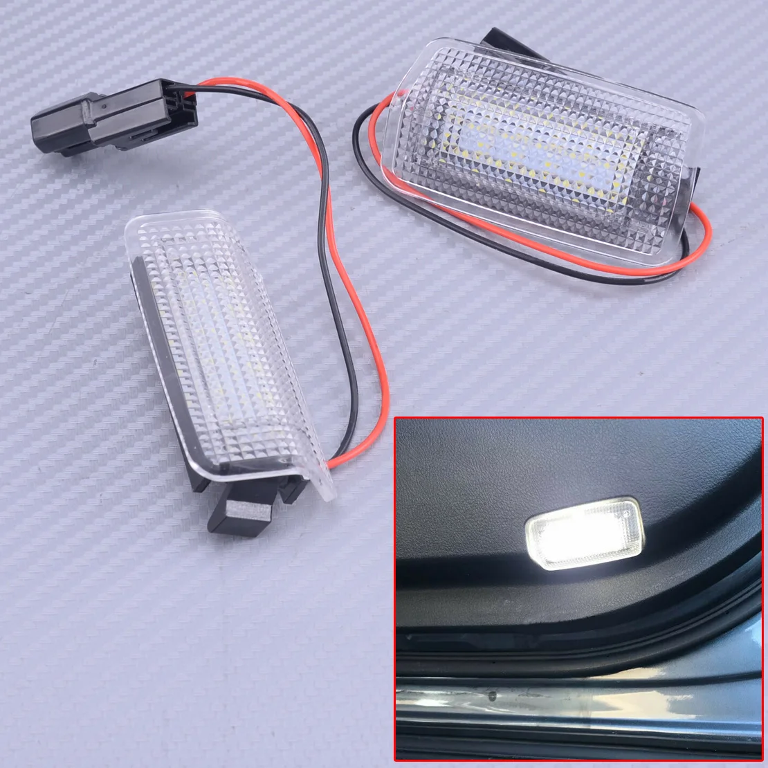 DWCX 2-элементный автомобильный подножник ступенчатый дверной светильник 81230-48020