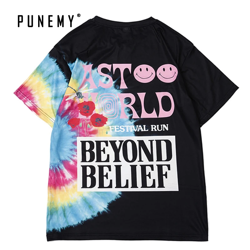 Футболка в стиле хип-хоп Мужская футболка Трэвиса Скотта астромира 2020 летняя