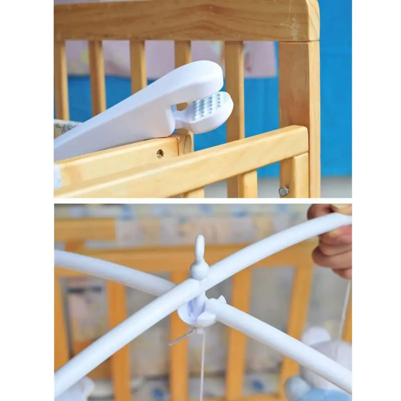 

Baby Bed Hanging Rattles Toys Hanger Crib Mobile Bed Bell Toy Holder Arm Bracket Wholesale