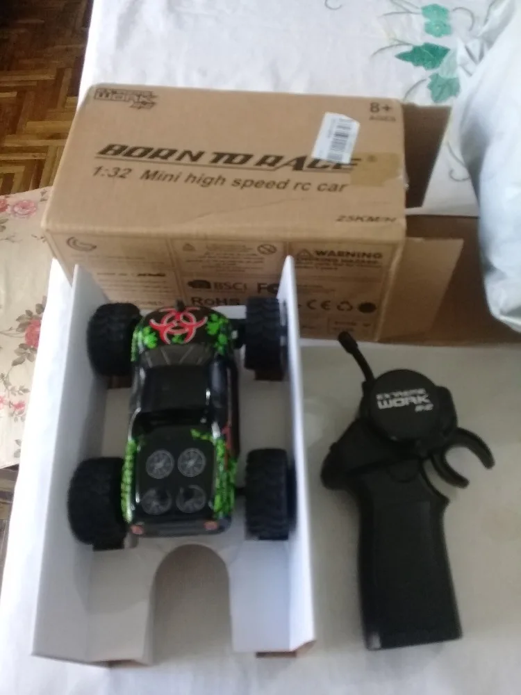 1:32 RC гоночный автомобиль игрушки полный масштаб 4CH 2WD 2,4 GHz мини внедорожные автомобили грузовик высокая скорость 20 км/ч дистанционная игрушка для детей подарок
