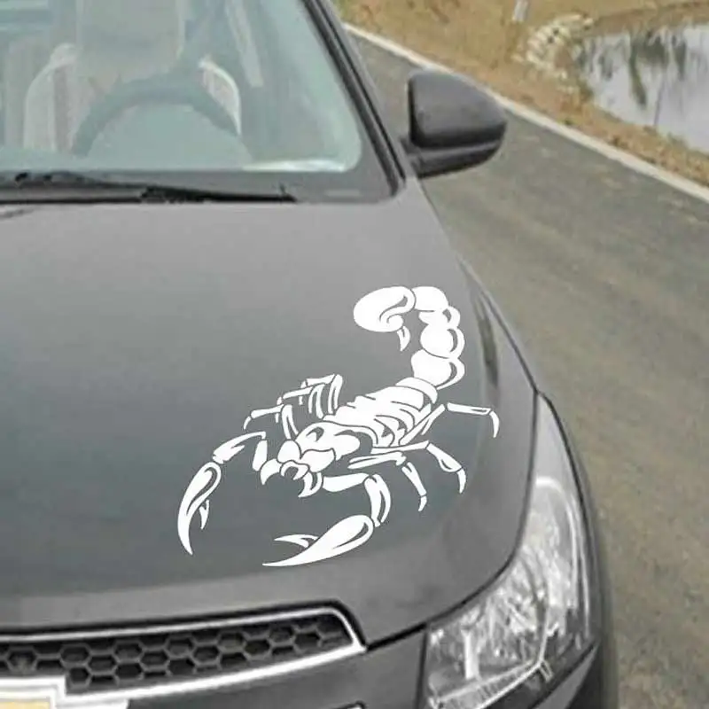 Refective 3D Scorpion мотоциклетные автомобильные наклейки для BMW VW Audi Ford Toyota