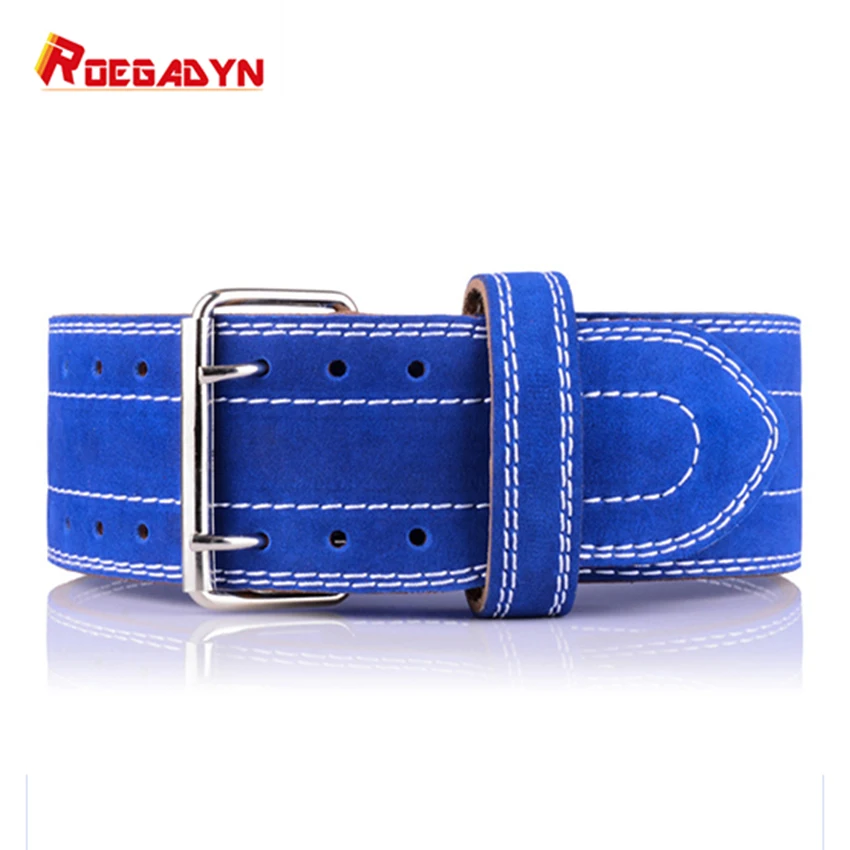 Пояс для тяжелой атлетики ROEGADYN кожаный пояс фитнеса тренажерного зала|Поддержка