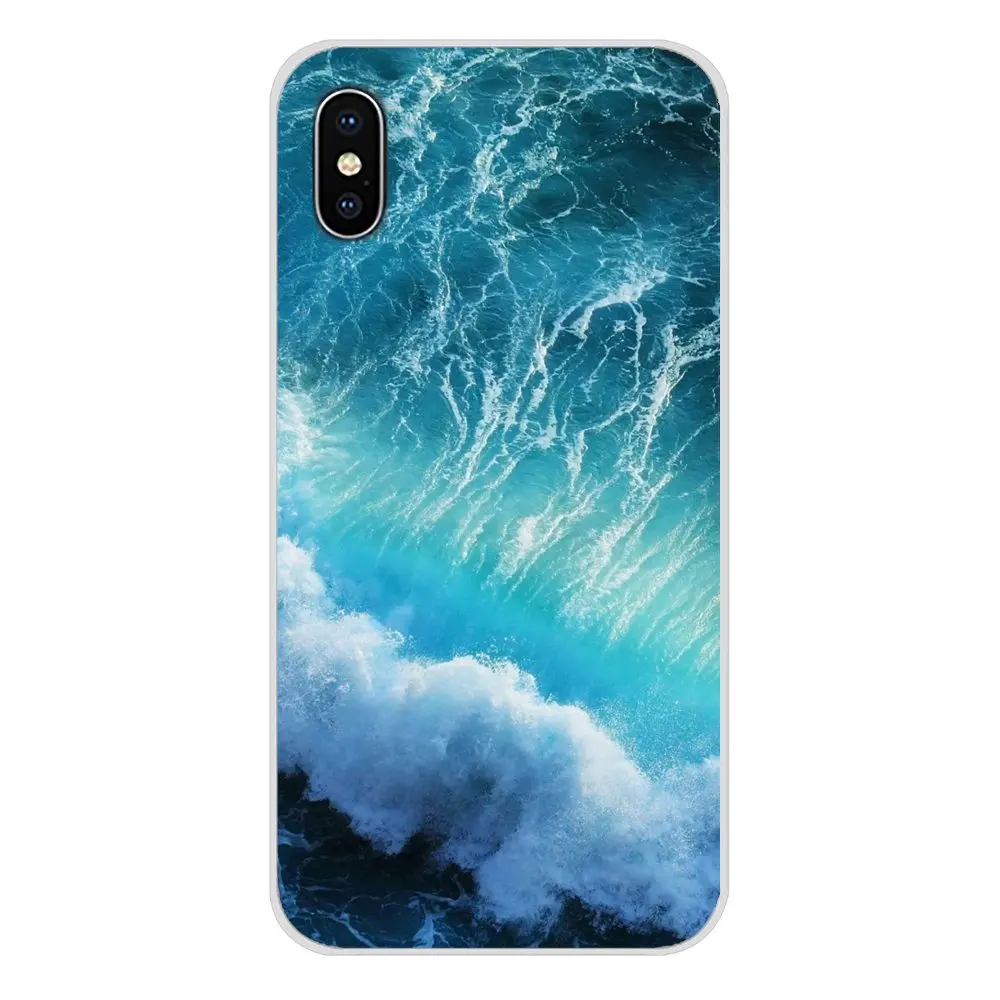 Для HTC One U11 U12 X9 M7 M8 A9 M9 M10 E9 Plus Desire 630 530 626 628 816 820 830 волн Океана Подводный Свет
